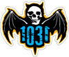 Classic Bat-5"-BL/OR/BK-sticker