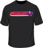 1031 'American stripe' tee