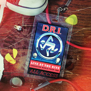 D.R.I. - "Live at the Ritz 1987" LP - black
