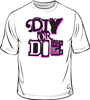 By the Sword 'DIY or Die' tee - white tee-small