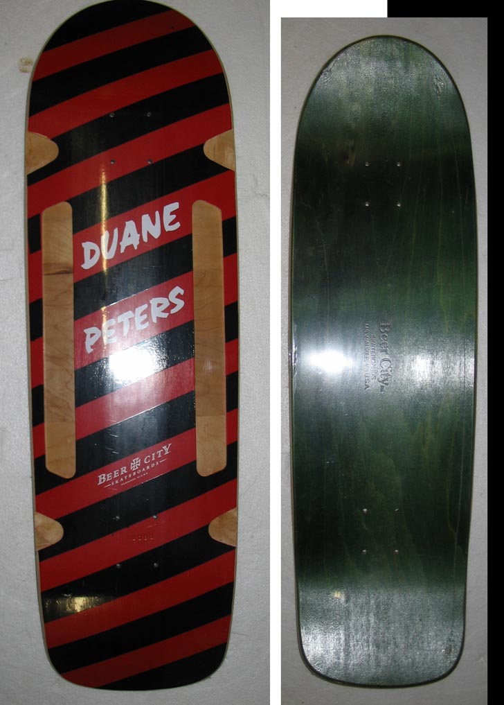 Beer City - 'Duane Peters'  W/ wheel wells & rail channels