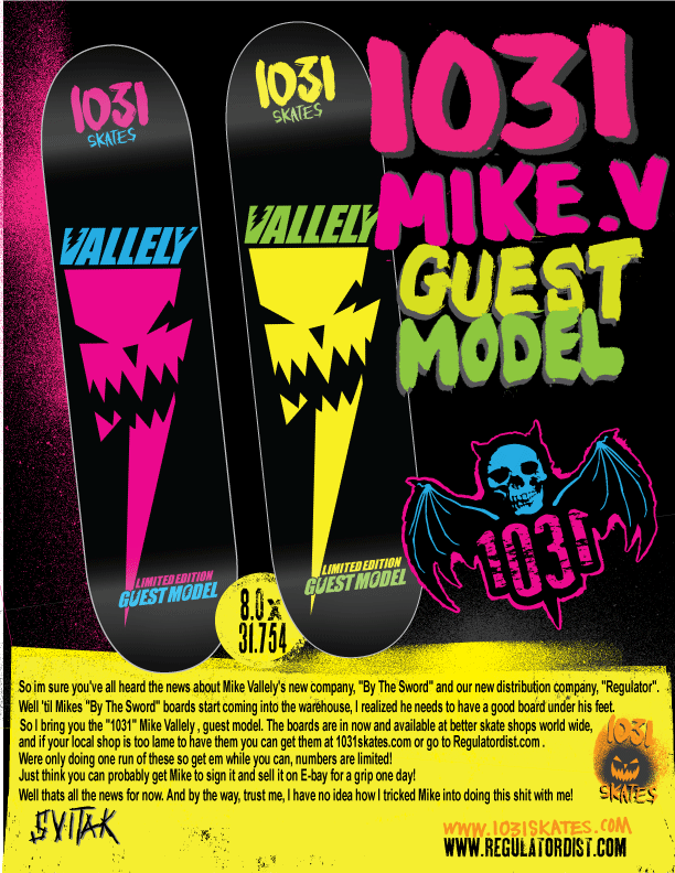 Mike Vallely 'LT. ED. Guest' (8