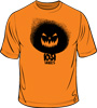 1031 'Jack burnt' tee - orange tee