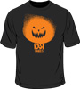 1031 'Jack burnt' tee - black tee- large