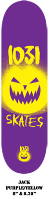 'Jack' -dipped purple/yellow - various sizes