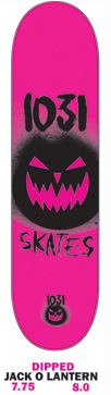 'Jack O Lantern' -dipped magenta - various sizes