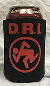 D.R.I. 'Skanker' Can Cooler - red