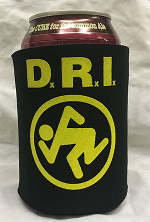 D.R.I. 'Skanker' Can Cooler - yellow
