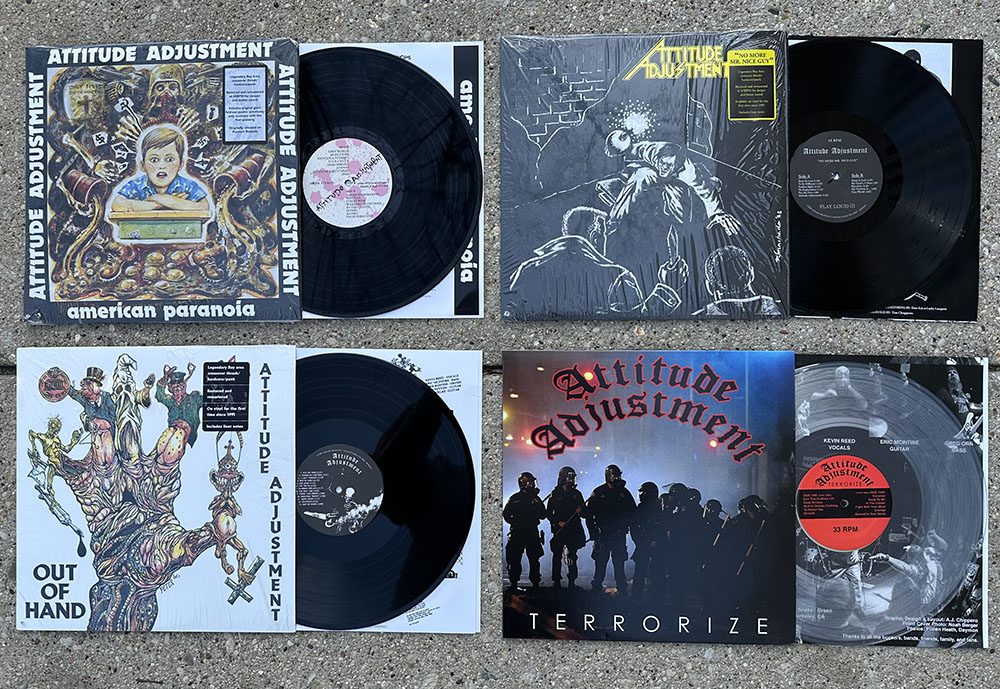 Attitude Adjustment - "3  - Millennium Edition" LPs - DAMAGED