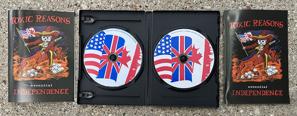 Toxic Reasons - "Essential Independence" CD/DVD