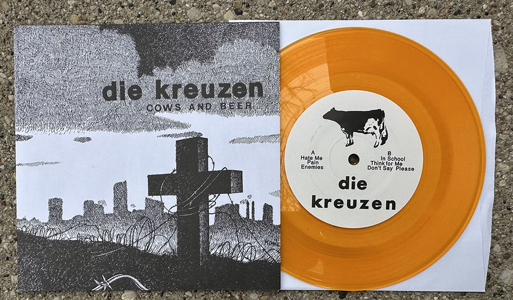 Die Kreuzen - "Cows and Beer" 7" - gold