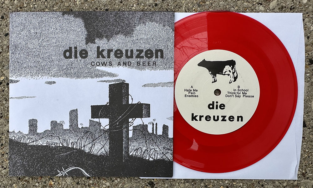 Die Kreuzen - "Cows and Beer" 7" - red