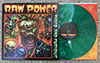 Raw Power-'Tired and Furious'  LP - translucent green
