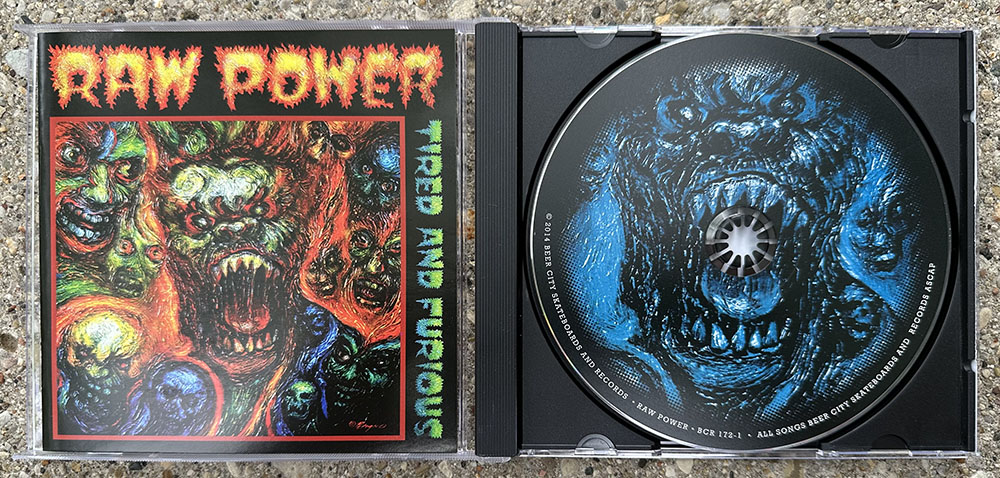 Raw Power-'Tired and Furious' CD