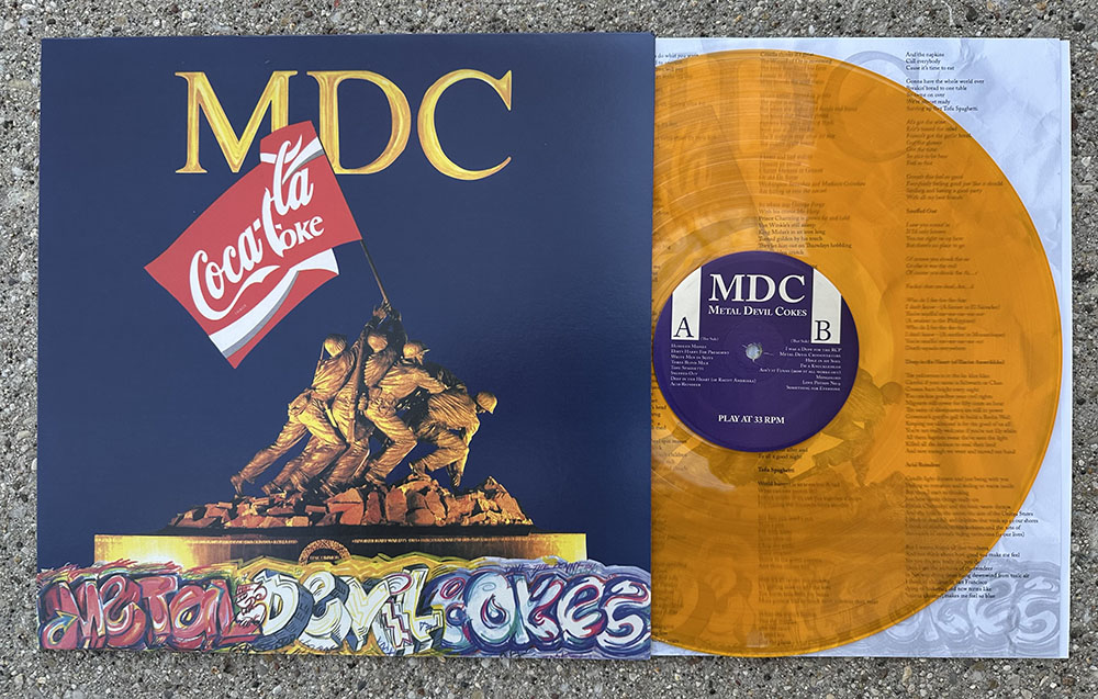 M.D.C. - "Metal Devil Cokes" LP