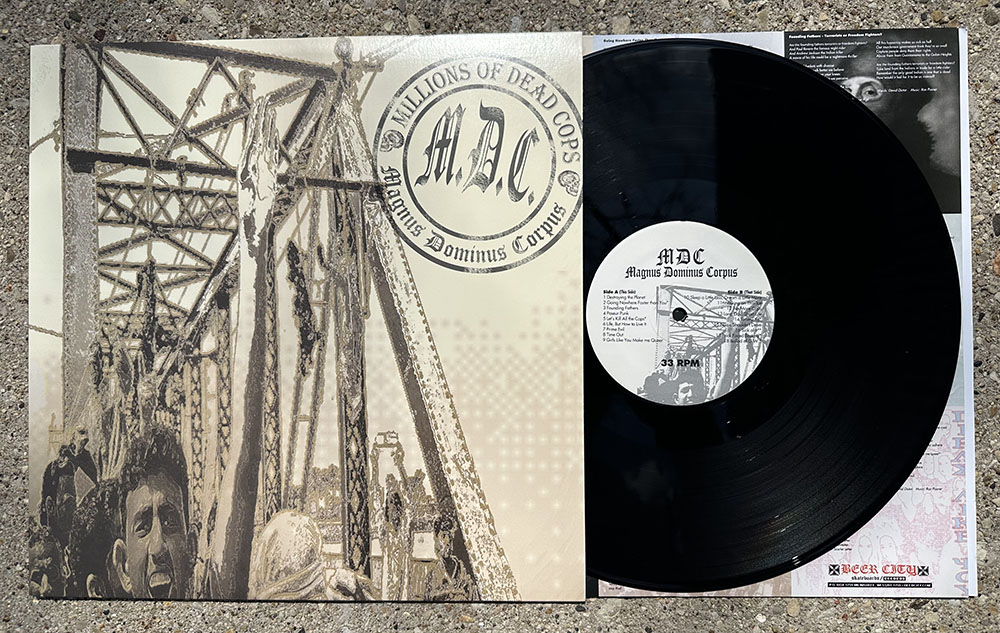M.D.C. - "Magnus Dominus Corpus - Millennium Edition"  LP
