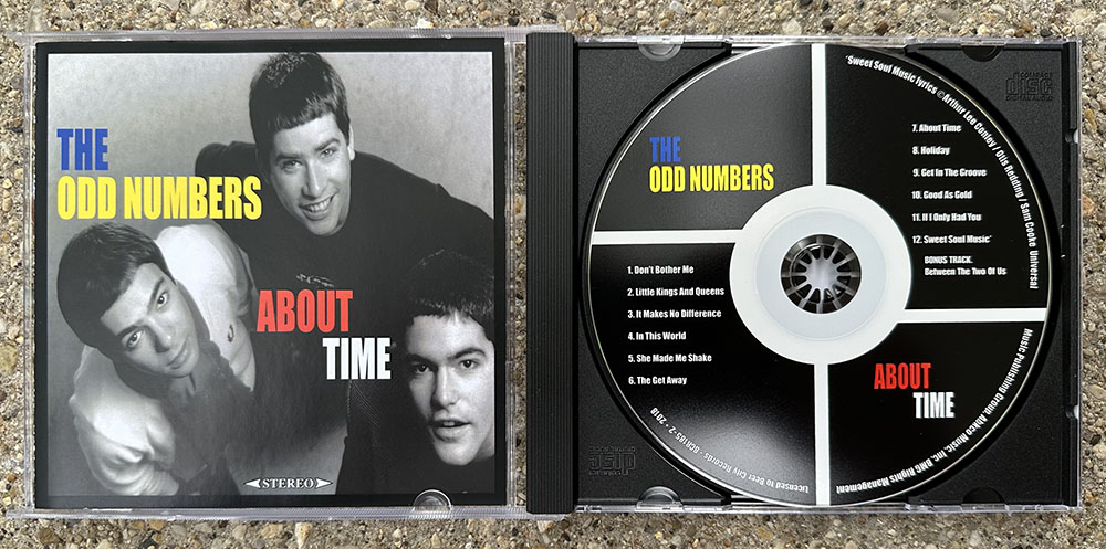 The Odd Numbers - About Time CD