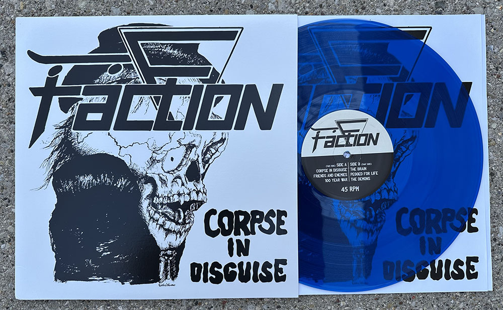 The Faction - "Corpse In Disguise" 12" - blue