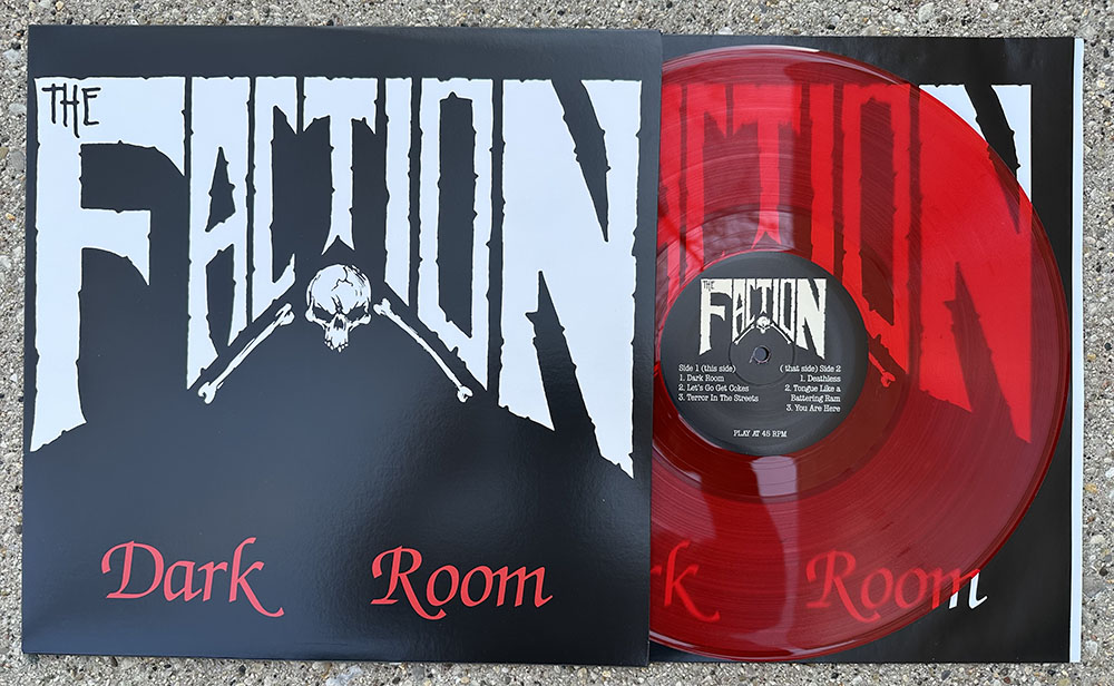 The Faction - "Dark Room" 12" - red