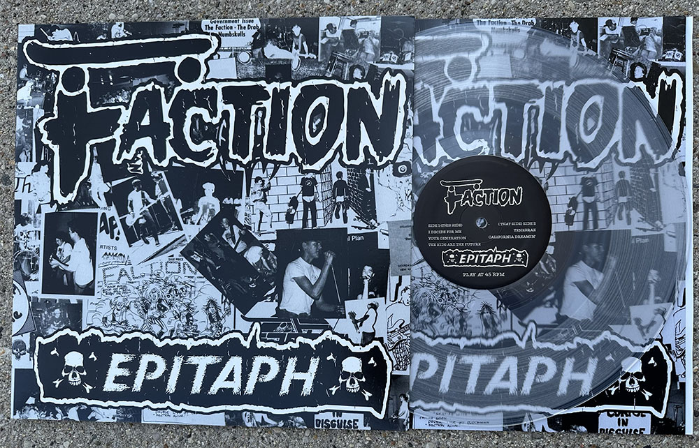 The Faction - "Epitaph" 12" - clear