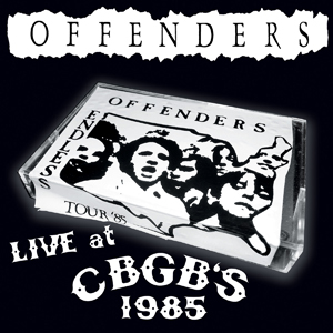 The Offenders - "Live at C.B.G.B.'s 1985" LP - translucent green