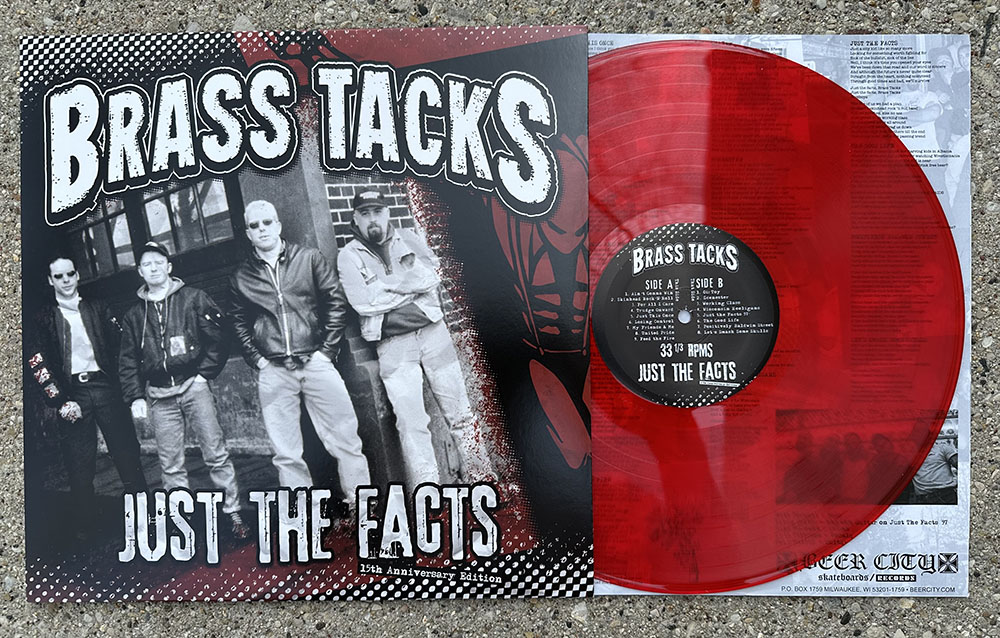 Brass Tacks - "Just the Facts" LP - red