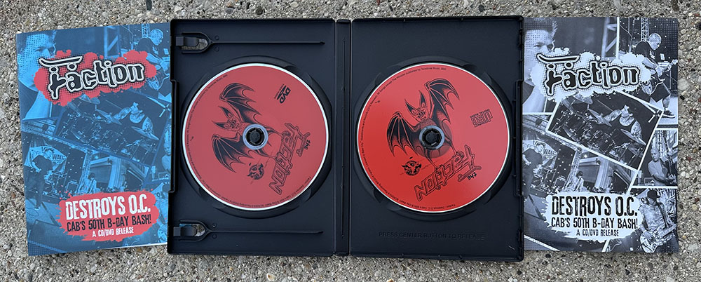 The Faction- 'Cab's 50th Birthday Bash!'  CD/DVD