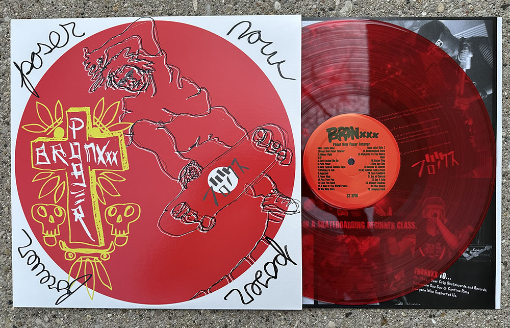 BRONxxx - "Poser Now Poser Forever" LP - red