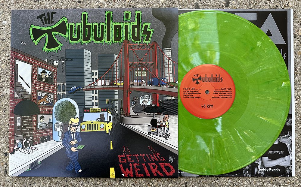 The Tubuloids - "It's Getting Weird" 12" EP