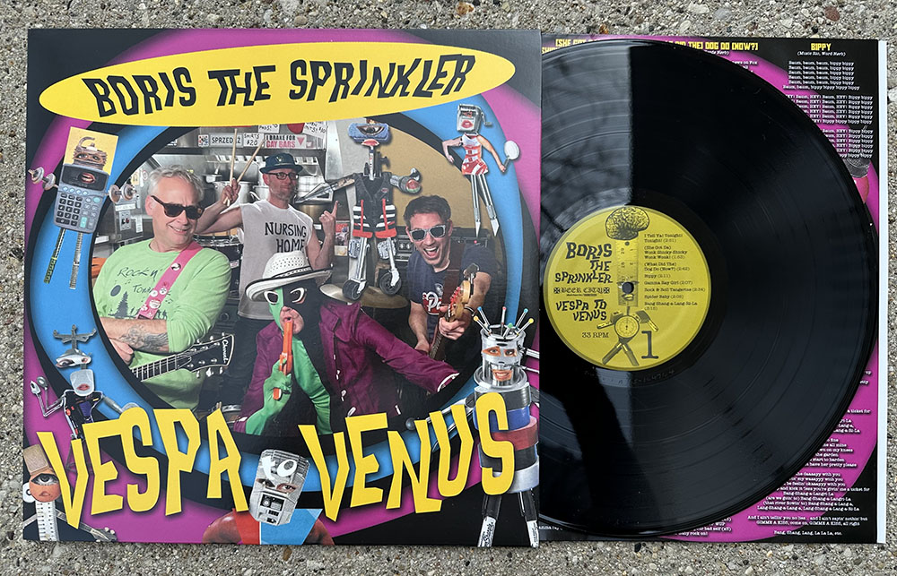 Boris the Sprinkler- "Vespa To Venus" LP