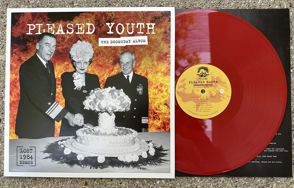 Pleased Youth - " The Doomsday Album - SILVER METALLIC VINYL -  Millennium Edition -  LP