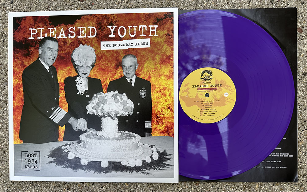 Pleased Youth - " The Doomsday Album - PURPLE OPAQUE VINYL -  Millennium Edition -  LP