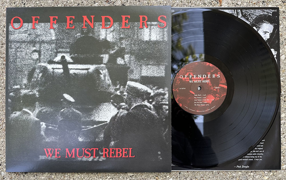 Offenders - "We Must Rebel - Millennium Edition" LP