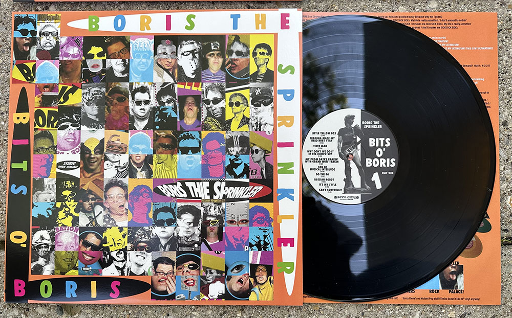 Boris the Sprinkler- "Bits O Boris" LP - Black vinyl