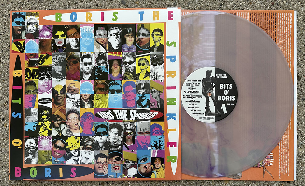 Boris the Sprinkler- "Bits O Boris" LP - Clear Purple Swirl