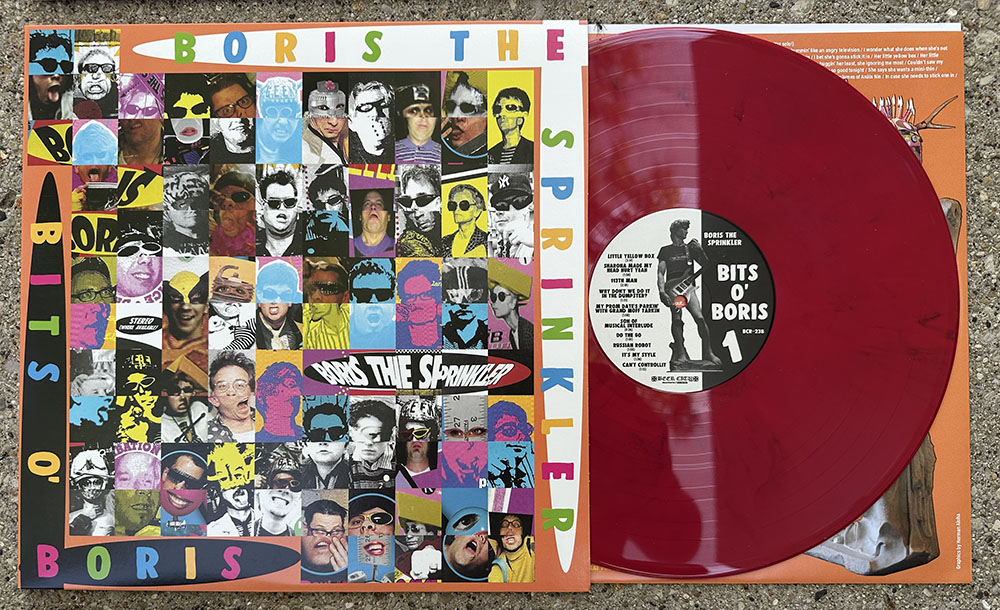 Boris the Sprinkler- "Bits O Boris" LP - Opaque Red