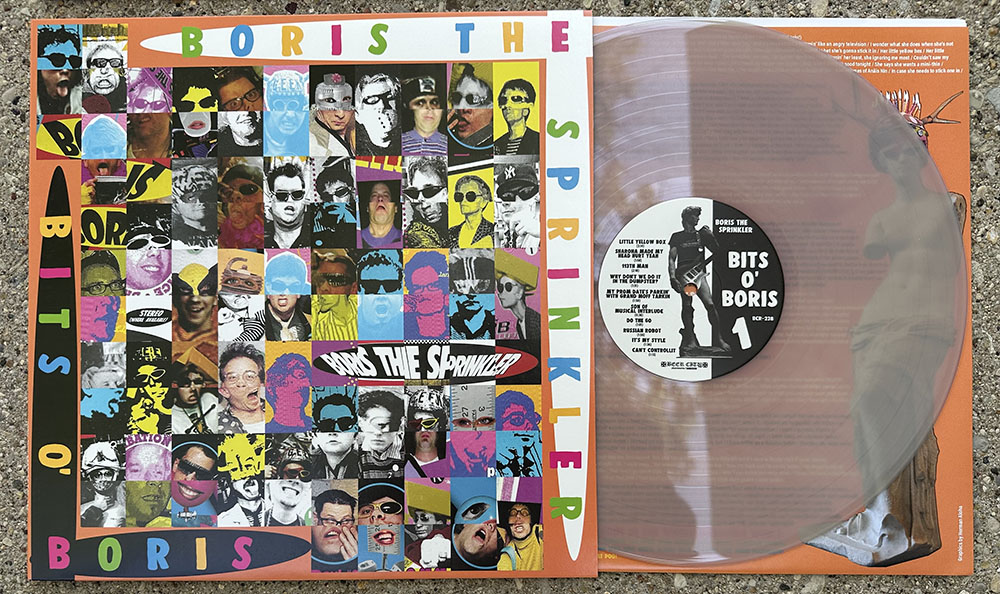 Boris the Sprinkler- "Bits O Boris" LP - Natural Translucent
