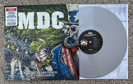MDC - Music In Defiance of Compliance - VOL 1 - LP - silver
