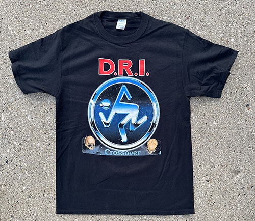 D.R.I. 'Crossover' short sleeve-  black