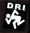 D.R.I. -  'skanker' sticker