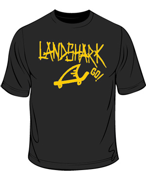 Landshark 'logo' tee