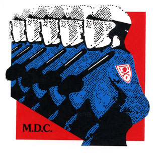 MDC- '#1' sticker