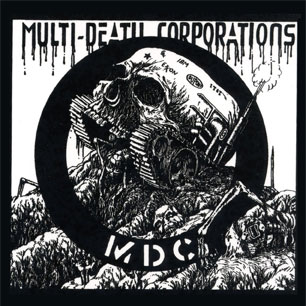 MDC- 'Multi Death' sticker