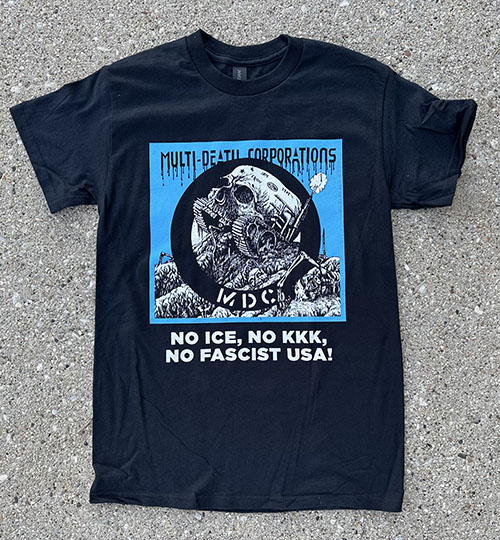 MDC- Multi Death - NO.. tee - black