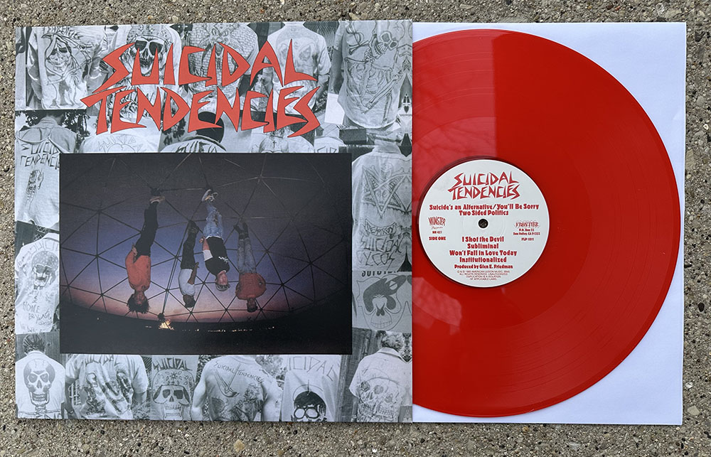 Suicidal Tendencies - S/T LP - bright red