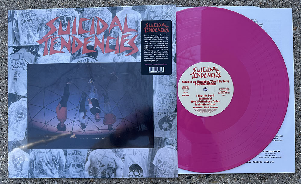 Suicidal Tendencies - S/T LP - magenta