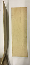 Uncut - 11"- 70's flat concave with upkicked tail - (11.20"x35")