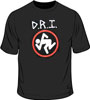 D.R.I. 'scratch logo' tee - misprints