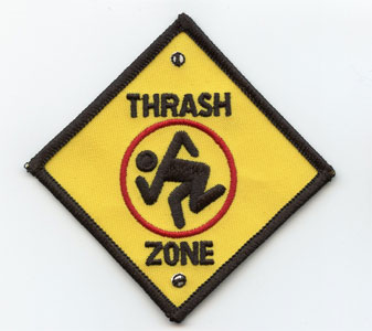 D.R.I.-Thrash Zone patch
